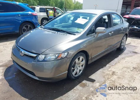 2008 Honda Civic Lx from USA, damaged, VIN 1HGFA16518L014419